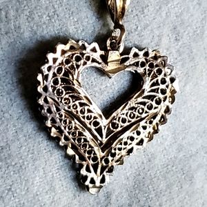 Heart Pendant with Chain